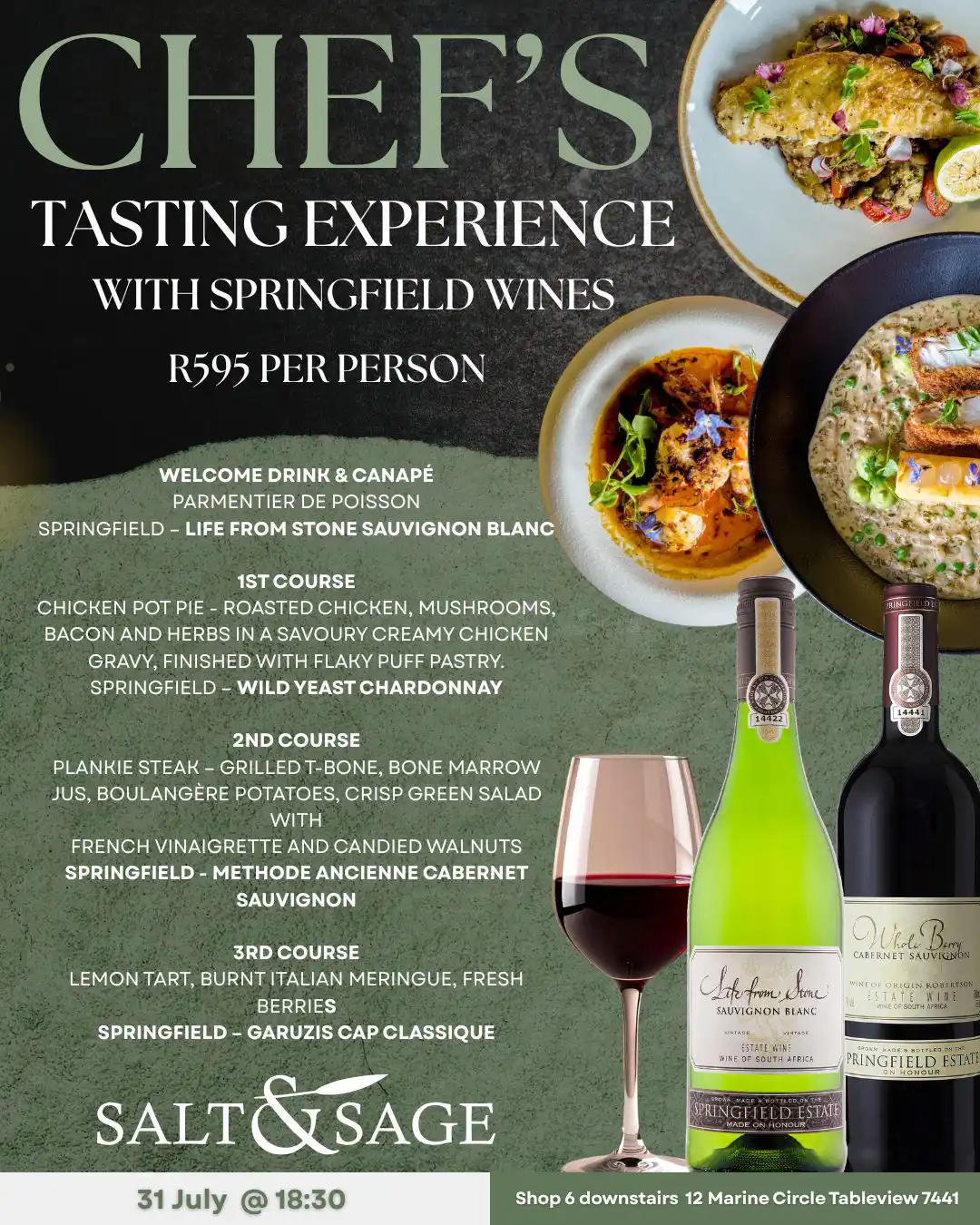 Chef's Tasting Experience @ Salt & Sage