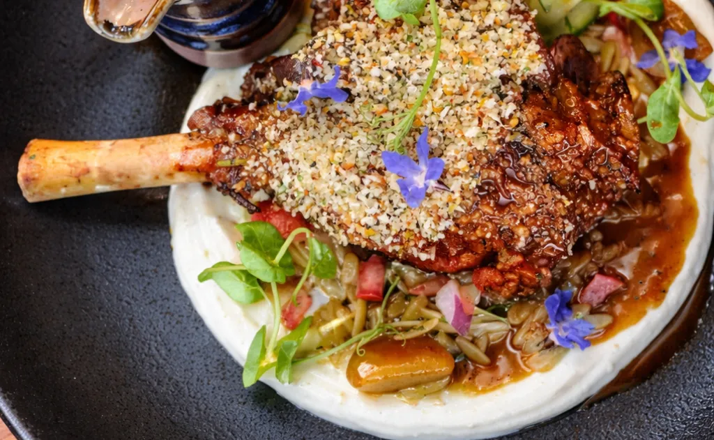 Greek Style Lamb Shank