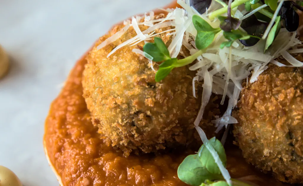Mushroom Arancini
