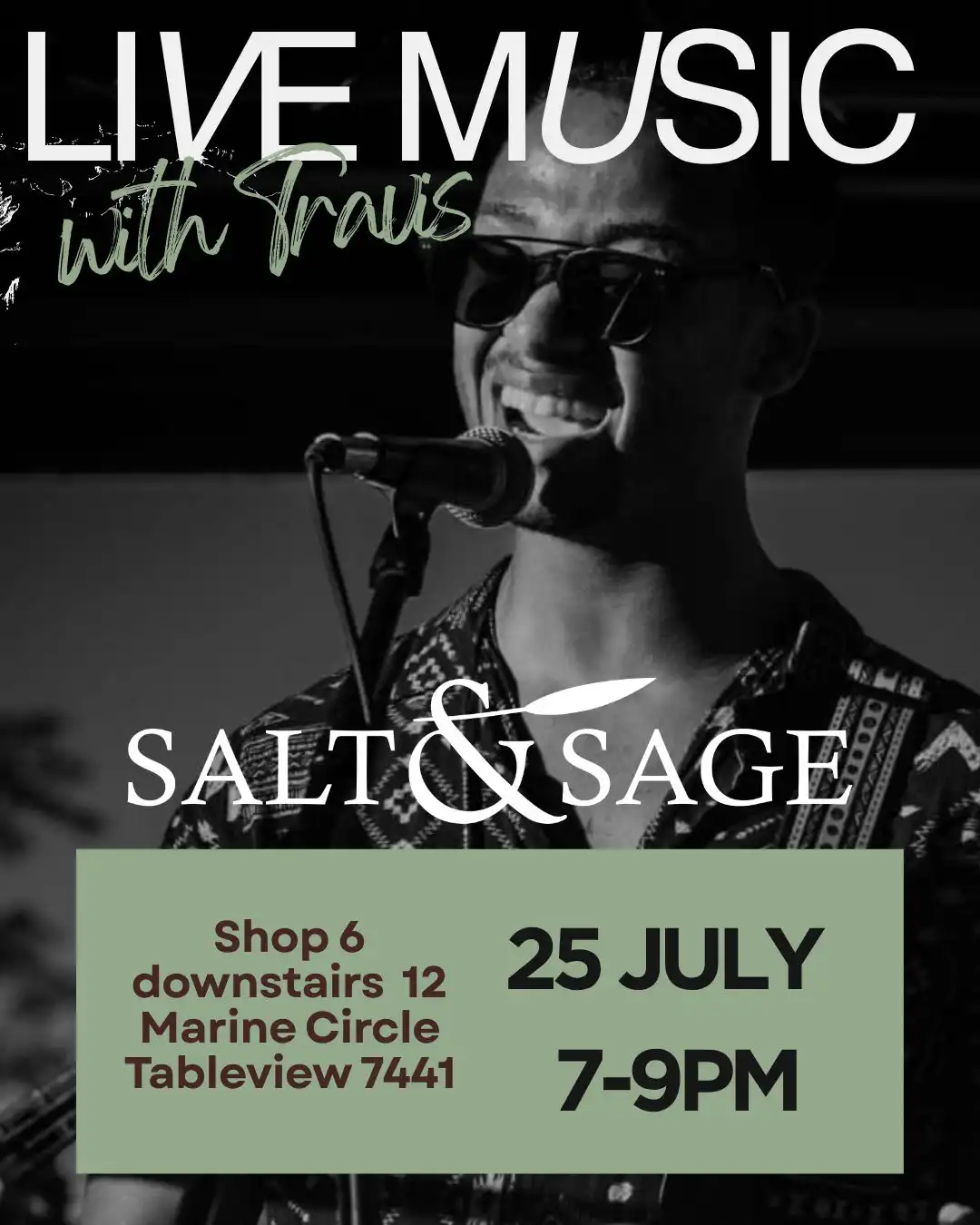 Travis Live @ Salt & Sage